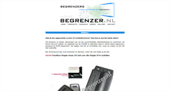 Desktop Screenshot of begrenzer.nl