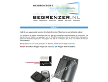Tablet Screenshot of begrenzer.nl